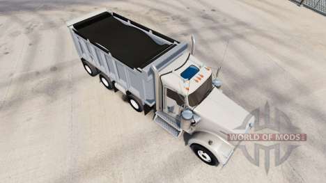 Kenworth W900 dump для American Truck Simulator