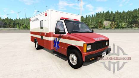 Gavril H-Series San Andreas Ambulance v0.1 для BeamNG Drive