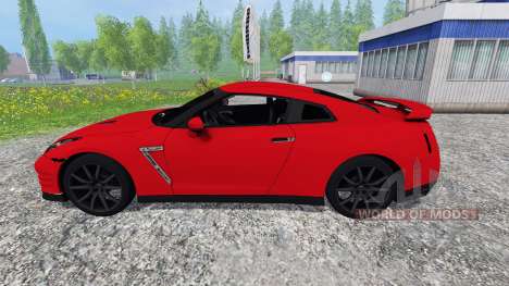 Nissan GT-R (R35) для Farming Simulator 2015