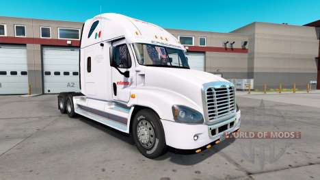 Скин Estafeta на тягач Freightliner Cascadia для American Truck Simulator