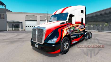 Скин Pickup на тягач Kenworth T680 для American Truck Simulator