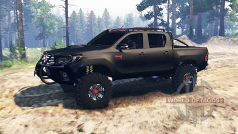 Toyota Hilux Double Cab 2016 для Spin Tires