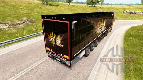 Скин Monster Hunter 4 Ultimate на полуприцеп для Euro Truck Simulator 2