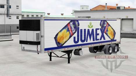 Скин Jumex на рефрижераторный полуприцеп для American Truck Simulator