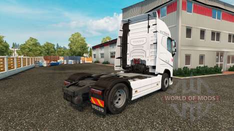 Скин VV Trans на тягач Volvo для Euro Truck Simulator 2