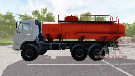 КАМАЗ-43118 бензовоз для Farming Simulator 2017