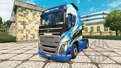 Скин R.Thurhagens на тягач Volvo для Euro Truck Simulator 2