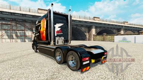 Скин на тягач Scania T для Euro Truck Simulator 2