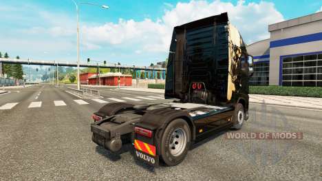 Скин Dying Light на тягач Volvo для Euro Truck Simulator 2