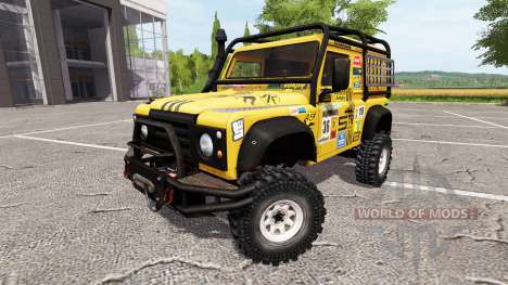 Land Rover Defender 90 Dakar для Farming Simulator 2017