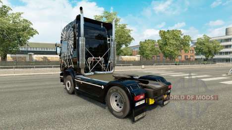 Скин Spider на тягач Scania для Euro Truck Simulator 2