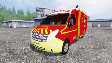 Renault Master Ambulance для Farming Simulator 2015