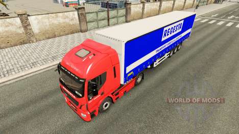 Скин Regesta на тягач Iveco для Euro Truck Simulator 2