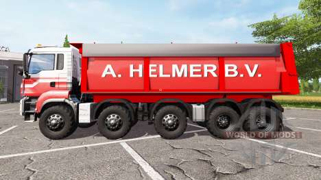 MAN TGS 18.440 A. Helmer B.V. dump v2.4 для Farming Simulator 2017