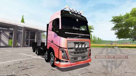 Volvo FH 750 tow truck для Farming Simulator 2017