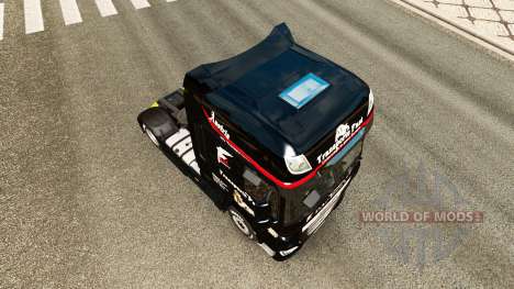 Скин Fast Internationale Transporte на тягач DAF для Euro Truck Simulator 2
