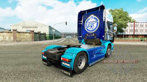 Скин Зенит на тягач Scania для Euro Truck Simulator 2