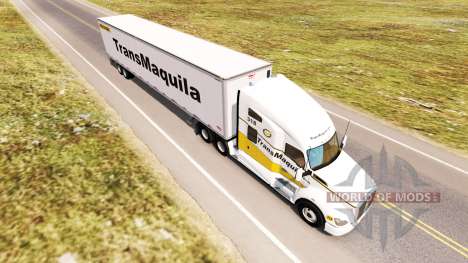 Скин TransMaquila на тягач Kenworth T680 для American Truck Simulator