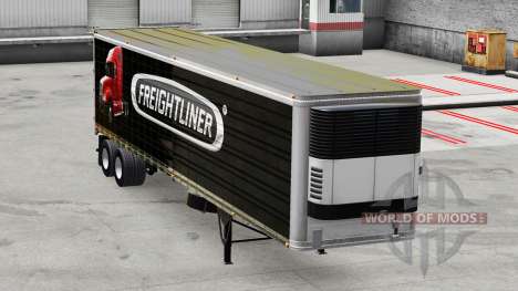 Скин Freightliner на рефрижераторный полуприцеп для American Truck Simulator