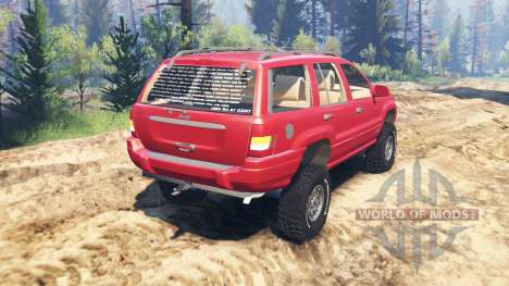 Jeep Grand Cherokee (WJ) v2.0 для Spin Tires