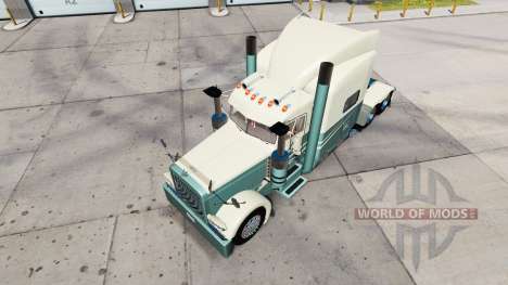 Скин Dreamscape на тягач Peterbilt 389 для American Truck Simulator