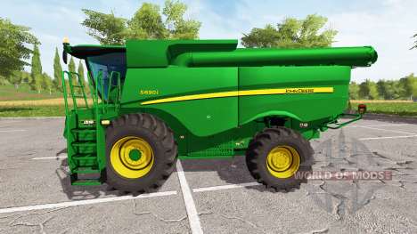 John Deere S690i v2.0 для Farming Simulator 2017
