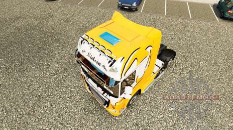 Скин Nielsen на тягач DAF для Euro Truck Simulator 2