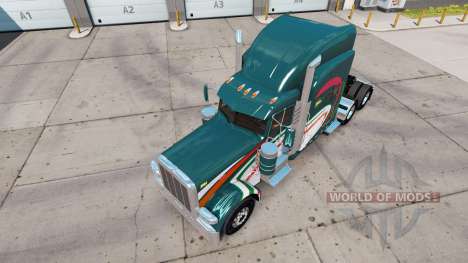 Скин Hoffman v2 на тягач Peterbilt 389 для American Truck Simulator