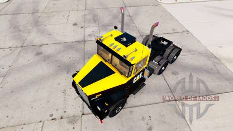 Скин Caterpillar на тягач Scot A2HD для American Truck Simulator