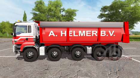 MAN TGS 18.440 A. Helmer B.V. dump v2.3 для Farming Simulator 2017