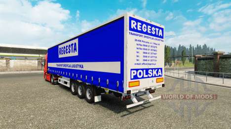 Скин Regesta на тягач Iveco для Euro Truck Simulator 2