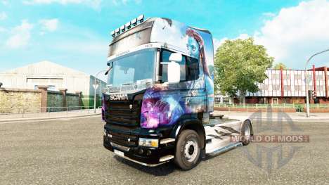 Скин Avatar на тягач Scania для Euro Truck Simulator 2