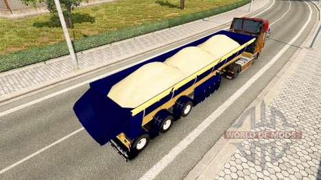 Полуприцеп-самосвал для Euro Truck Simulator 2
