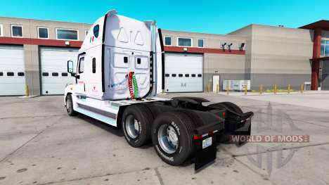 Скин Estafeta на тягач Freightliner Cascadia для American Truck Simulator