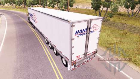 Четырёхосный полуприцеп для American Truck Simulator