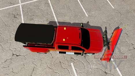 Chevrolet Silverado 3500 HD 2016 plow для Farming Simulator 2017