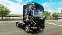 Скин Spider на тягач Scania для Euro Truck Simulator 2