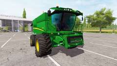 John Deere S690i v2.0 для Farming Simulator 2017