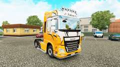 Скин Nielsen на тягач DAF для Euro Truck Simulator 2