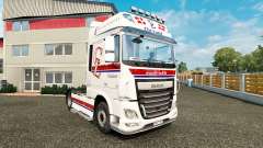 Скин Chr.Lund на тягач DAF для Euro Truck Simulator 2