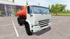 КАМАЗ-43118 бензовоз для Farming Simulator 2017