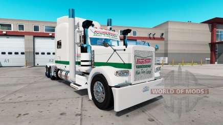 Скин Krispy Kreme на тягач Peterbilt 389 для American Truck Simulator