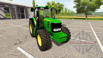 John Deere 7430 Premium v1.2 для Farming Simulator 2017