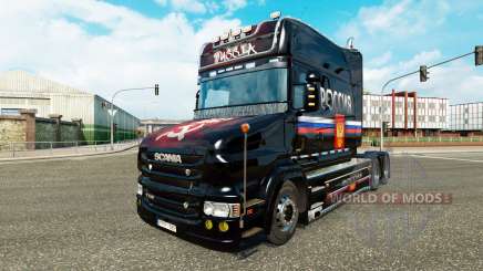 Скин Russia на тягач Scania T для Euro Truck Simulator 2