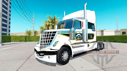 Скин Tres Guerras на International LoneStar для American Truck Simulator