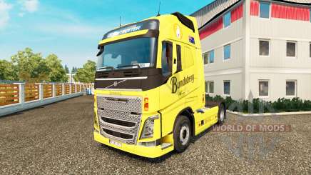 Скин Bundaberg на тягач Volvo для Euro Truck Simulator 2