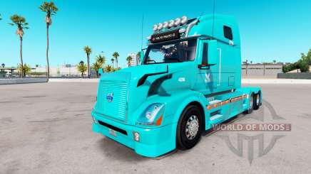 Скин TUM на тягач Volvo VNL 670 для American Truck Simulator