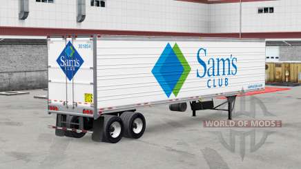 Реальные логотипы компаний на полуприцепы v2.0 для American Truck Simulator