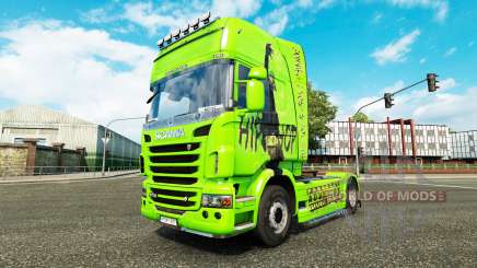 Скин Hip-Hop на тягач Scania для Euro Truck Simulator 2