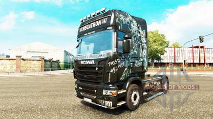 Скин Megatron на тягач Scania для Euro Truck Simulator 2